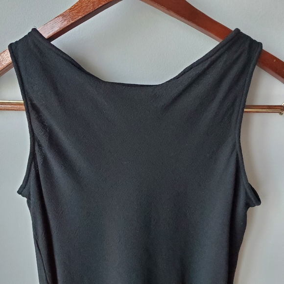 Susan Bristol Flowy Black Tank Top - Picture 10 of 15